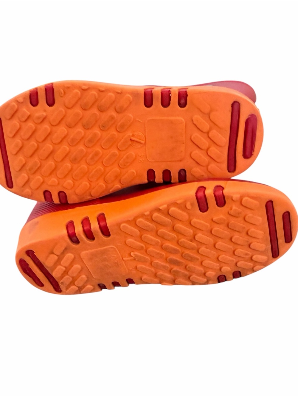Fiep Westendorp Janneke Silhouette Logo Red Orange Kids Rainboots 7/8T EUR 24 - Picture 7 of 12